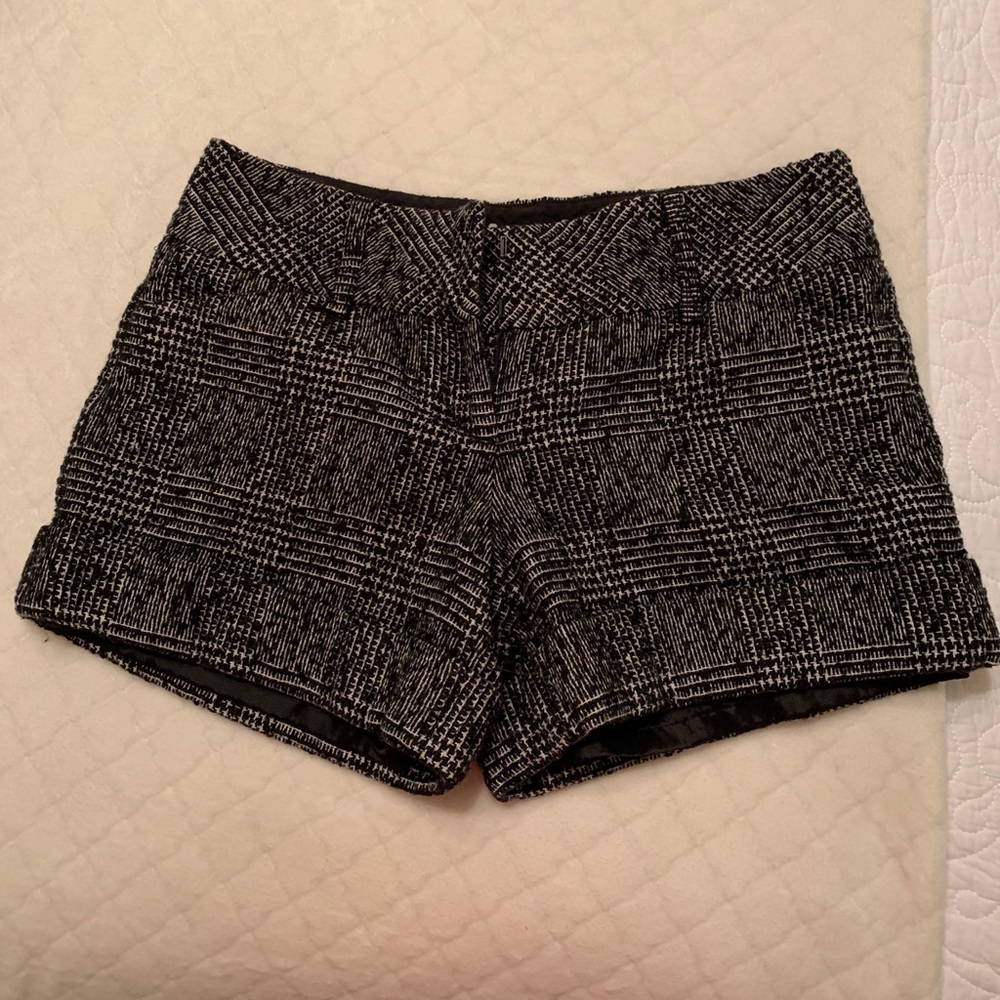 Black & White Shorts